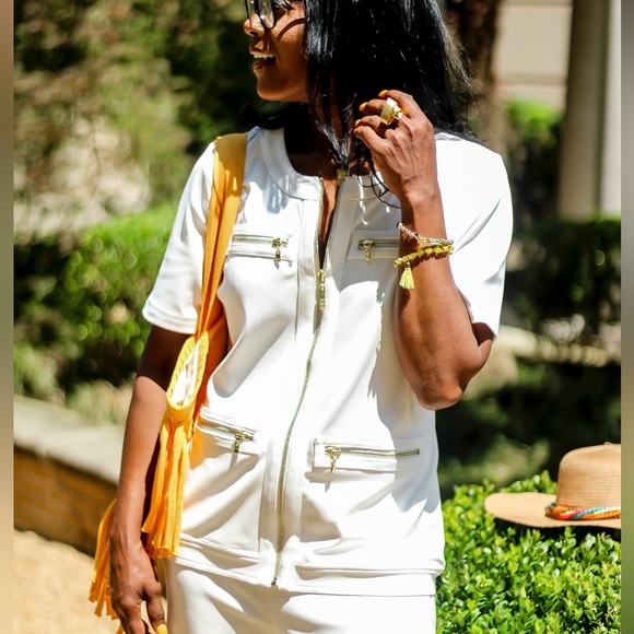 Boston Proper Beyond Travel Cropped Chic Wrinkle Resistant -2 Piece- Worn Once - Picture 5 of 17